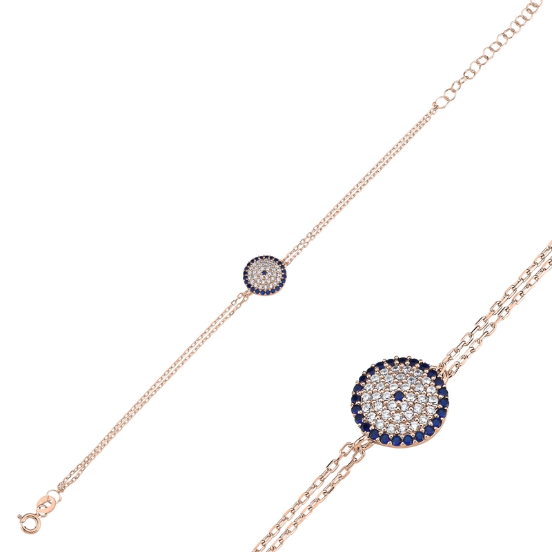 Evil Eye CZ Bracelet - B104038