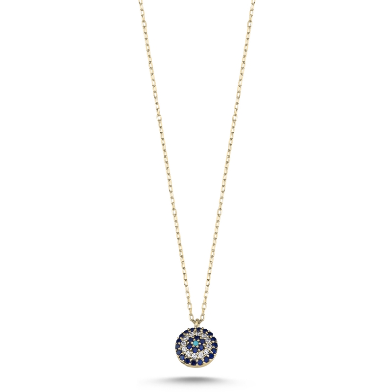 Evil Eye CZ Necklace - N104042