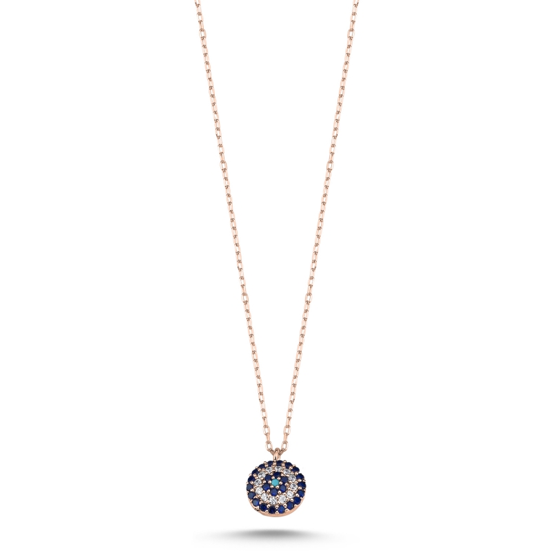 Evil Eye CZ Necklace - N104042