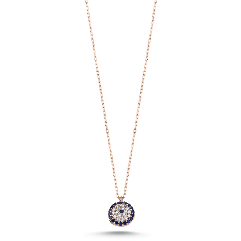 Evil Eye CZ Necklace - N104045