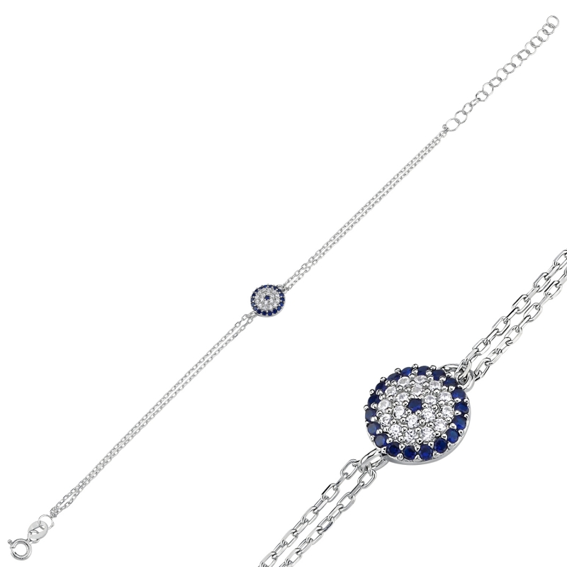 Evil Eye CZ Bracelet - B104050