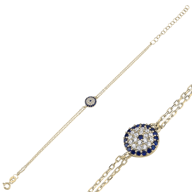 Evil Eye CZ Bracelet - B104050