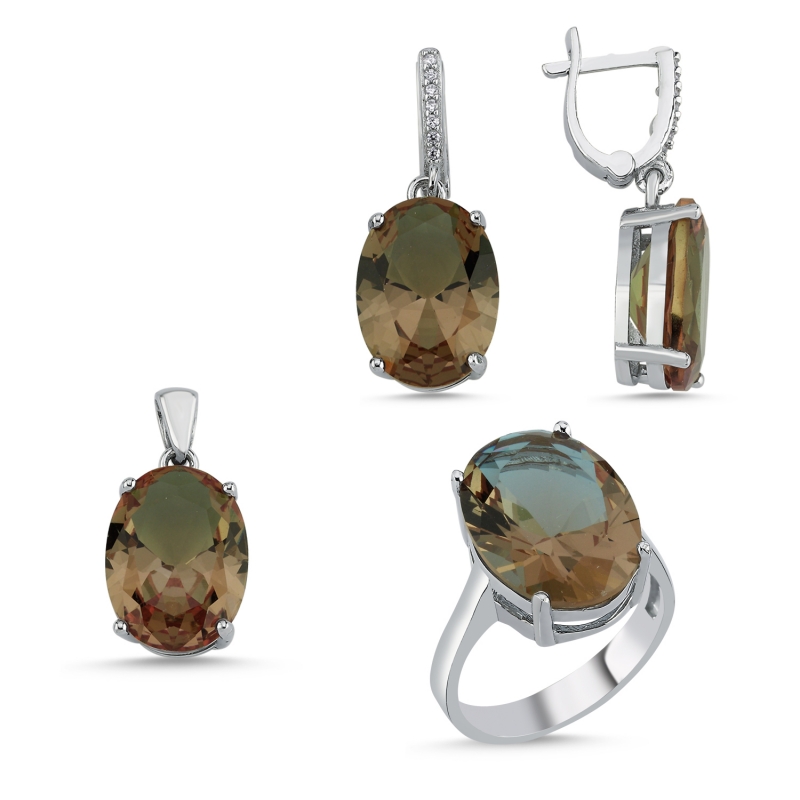 Oval Zultanite Set - S104206