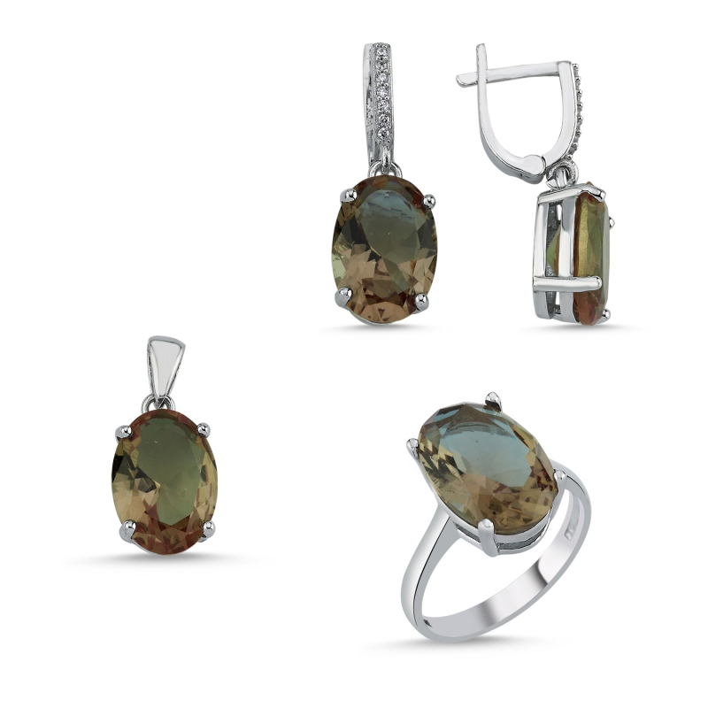 Oval Zultanite Set - S104207