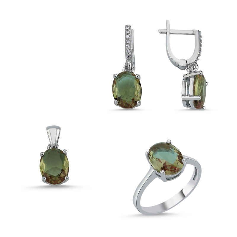 Oval Zultanite Set - S104208
