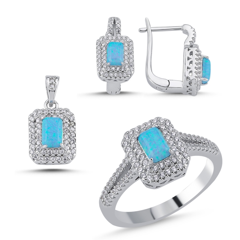 Opal CZ Set - S104495
