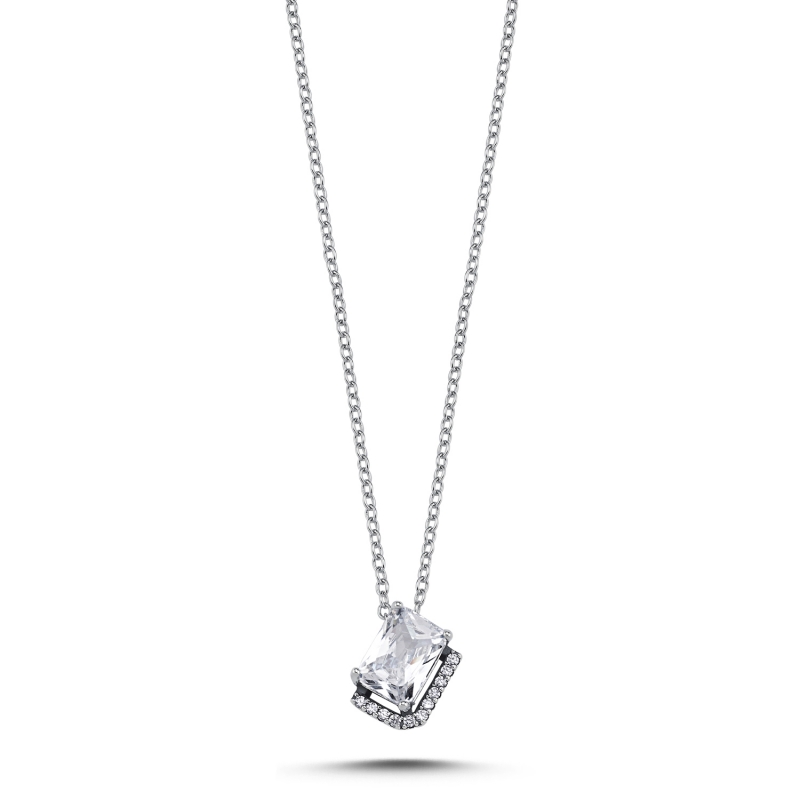 Baget & Zirkon Taşlı Kolye - N105334
