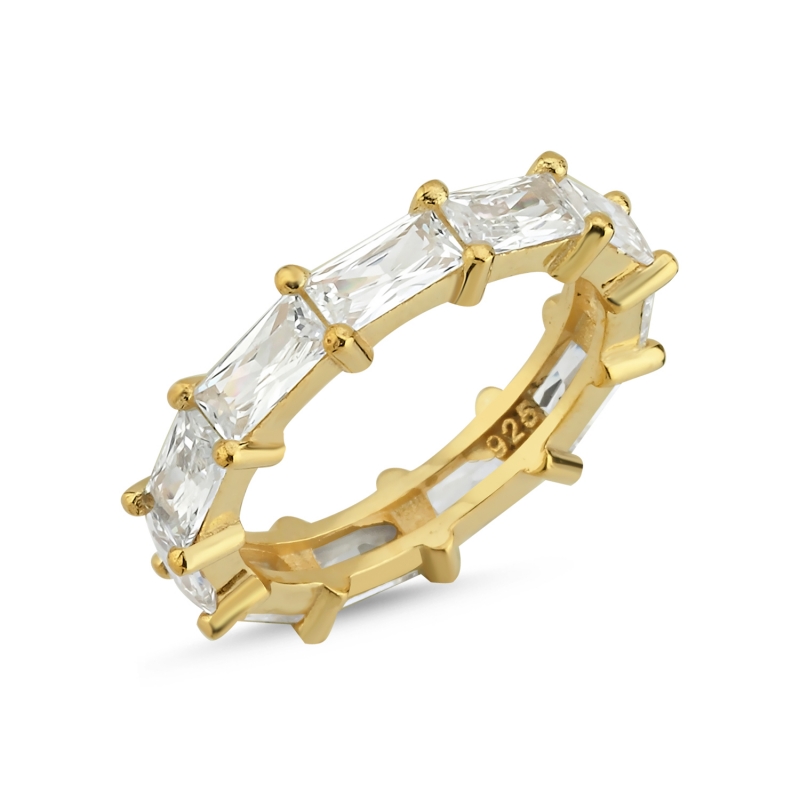 Eternity Baguette CZ Band Ring - R105515