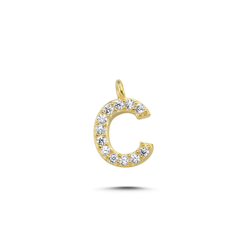-C- Initial CZ Charm - TT105820