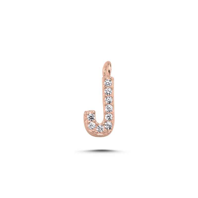 -J- Initial CZ Charm - TT105836
