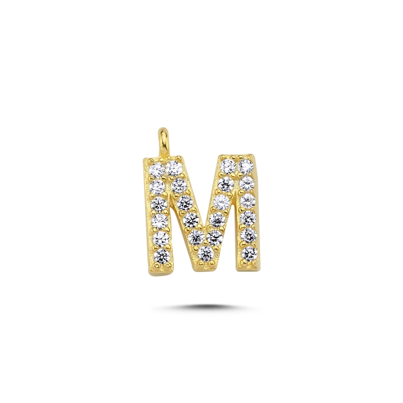 -M- Initial CZ Charm - TT105839
