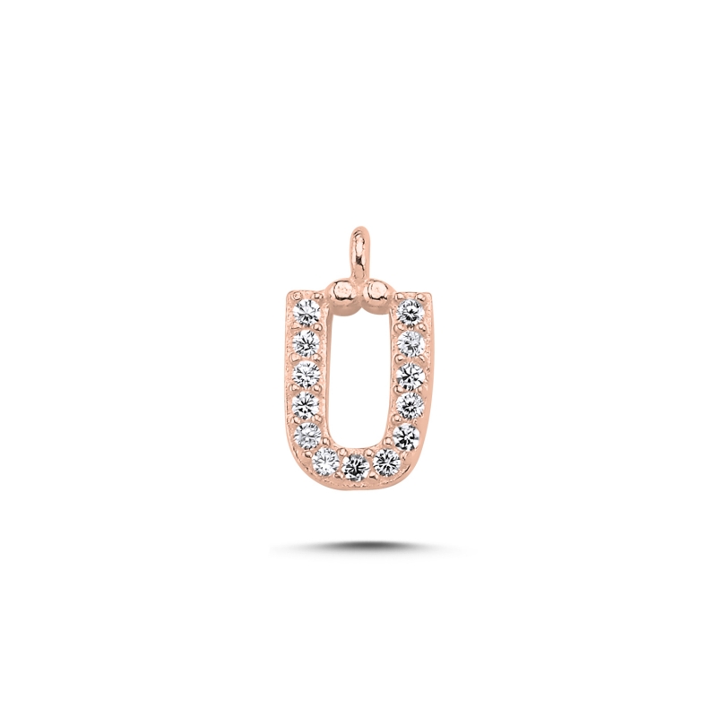 - Ü - Initial CZ Charm - TT105850
