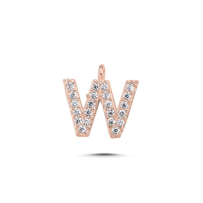 -W- Initial CZ Charm - TT105852