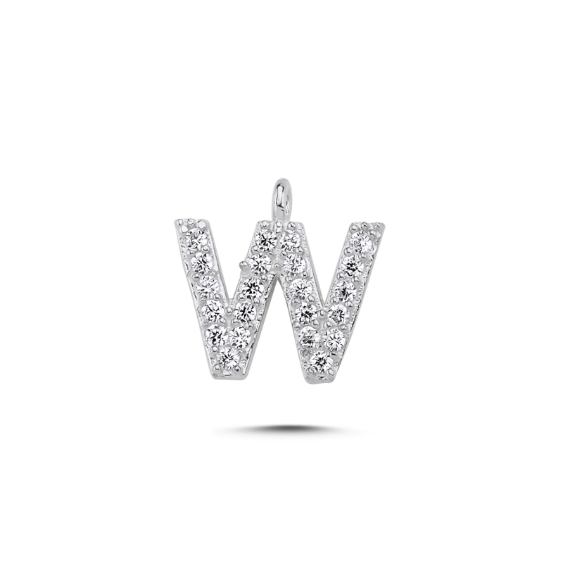 -W- Initial CZ Charm - TT105852