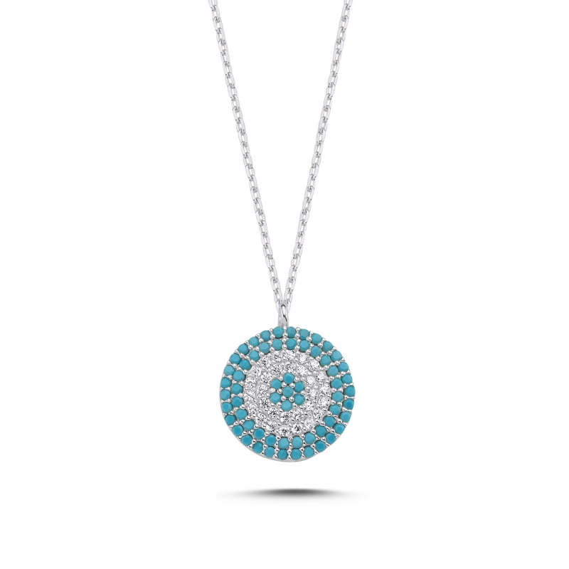 Evil Eye CZ Necklace - N105882