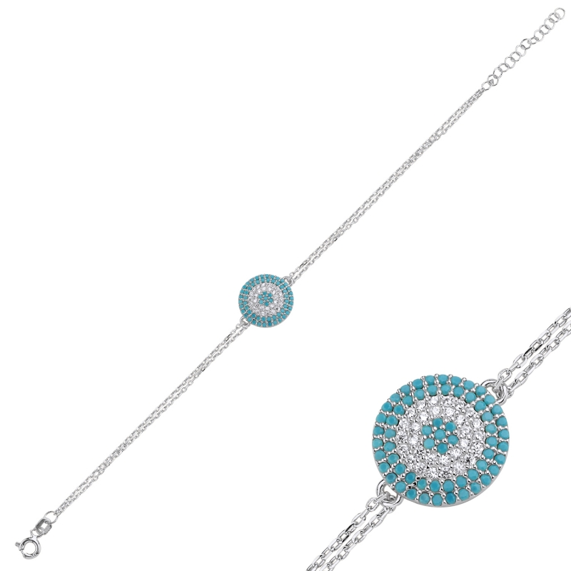 Evil Eye CZ Bracelet - B105883