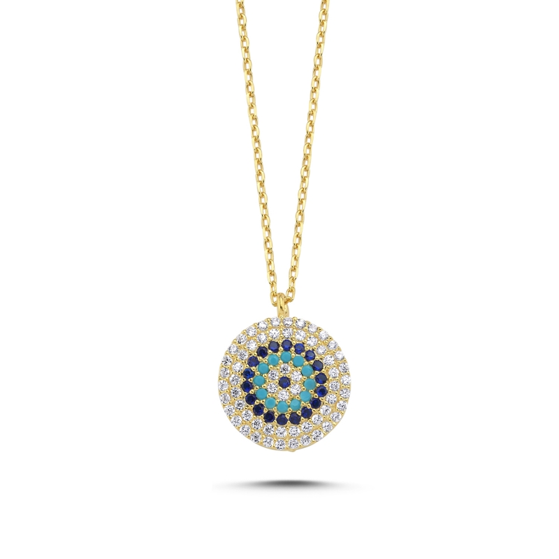 Evil Eye CZ Necklace - N105884