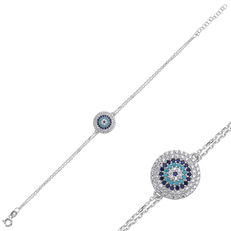 Evil Eye CZ Bracelet - B105885
