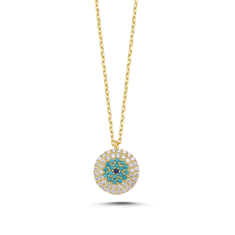 Evil Eye CZ Necklace - N105886