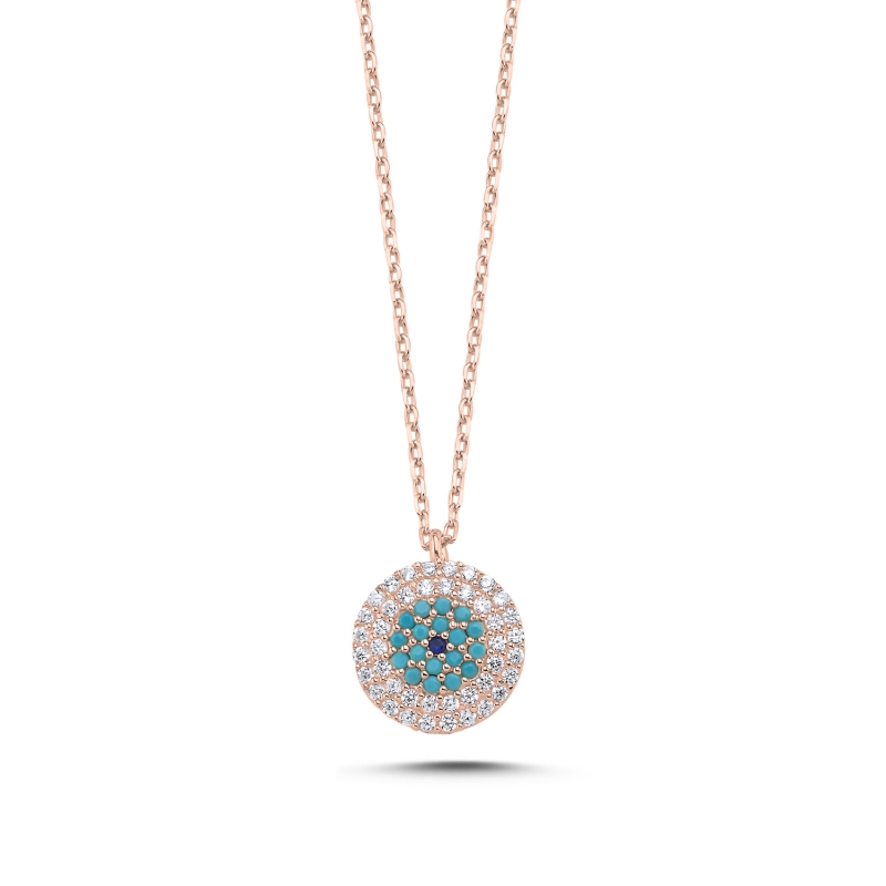 Evil Eye CZ Necklace - N105886