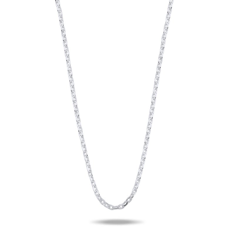 40 Micron Diamond Cut Forzentina Chain Necklace With Extension Chain - CH105938