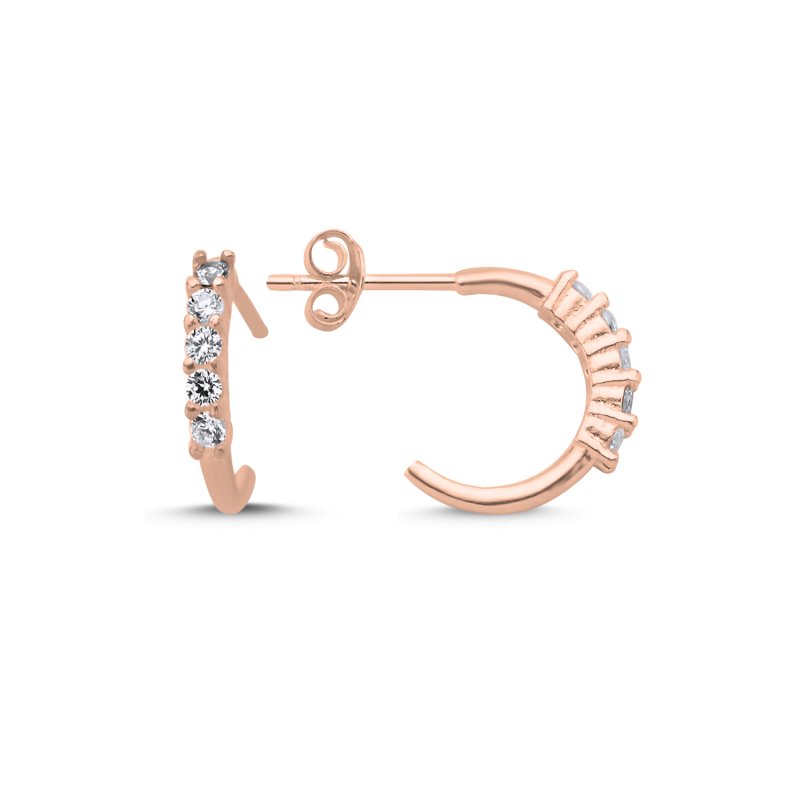CZ Hoop Earrings - E105955