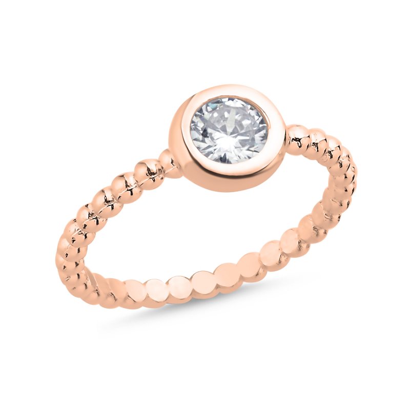 CZ Solitaire Ring - R106095