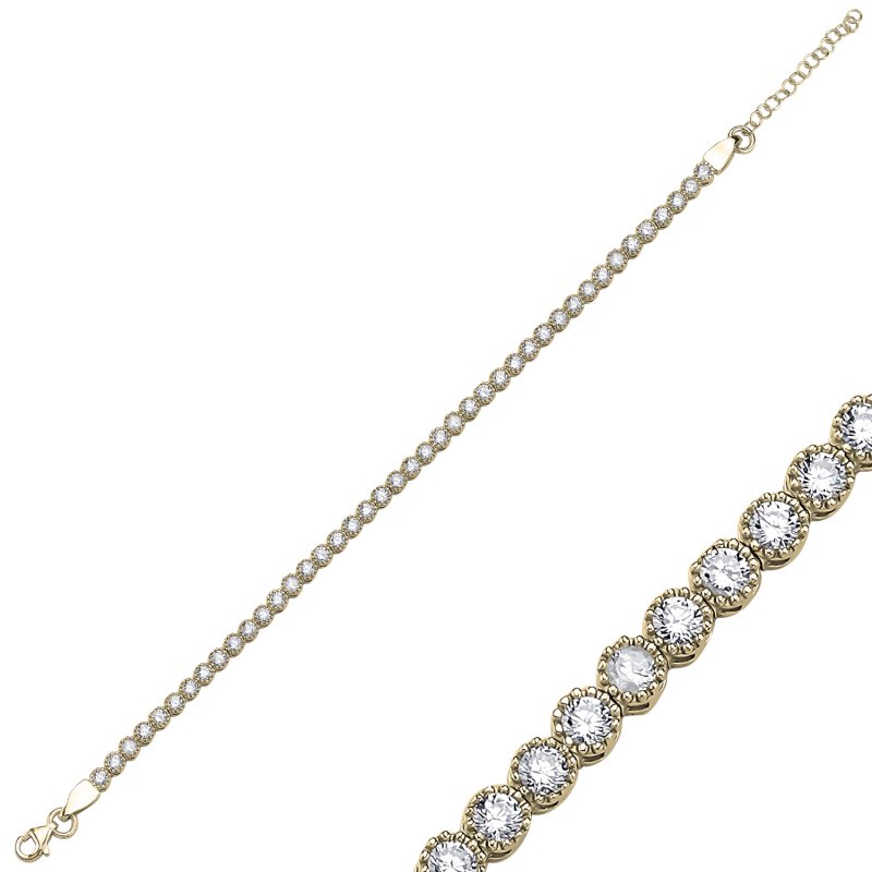 Round Tennis Bracelet - B106122