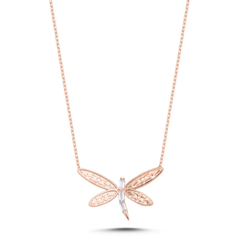 Yusufçuk Baget Zirkon Taşlı Kolye - N106158