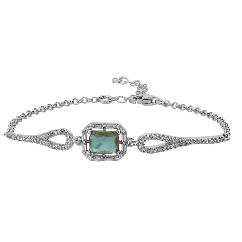 Zultanite Baguette & CZ Bracelet - B106350