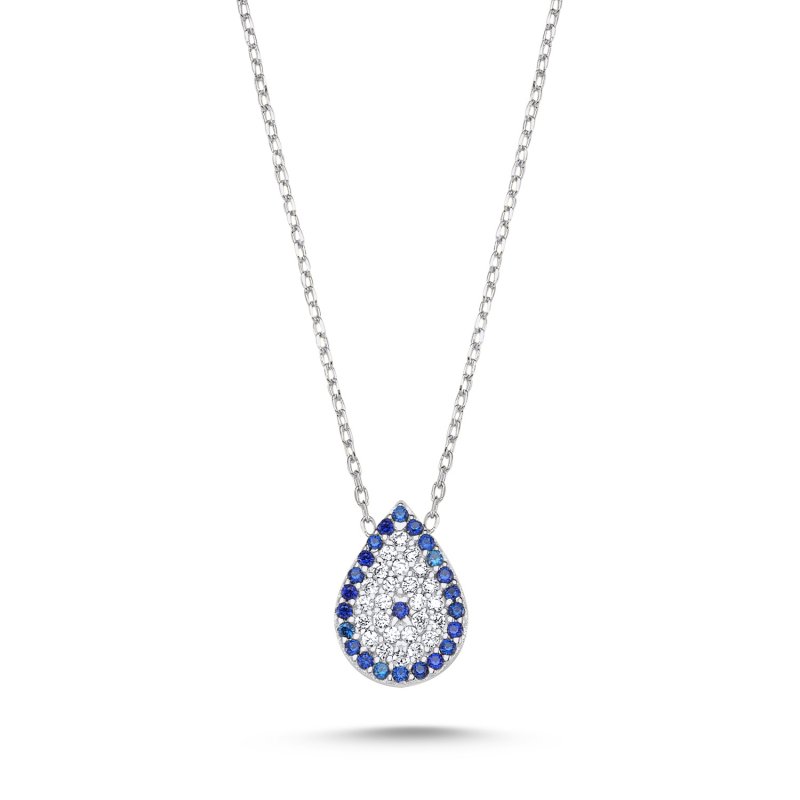 Evil Eye Drop Necklace - S107117