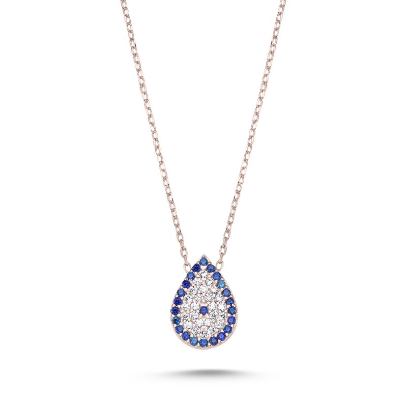 Evil Eye Drop Necklace - S107117
