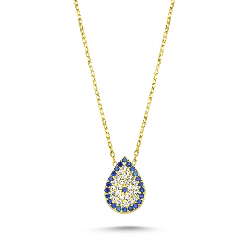 Evil Eye Drop Necklace - S107117