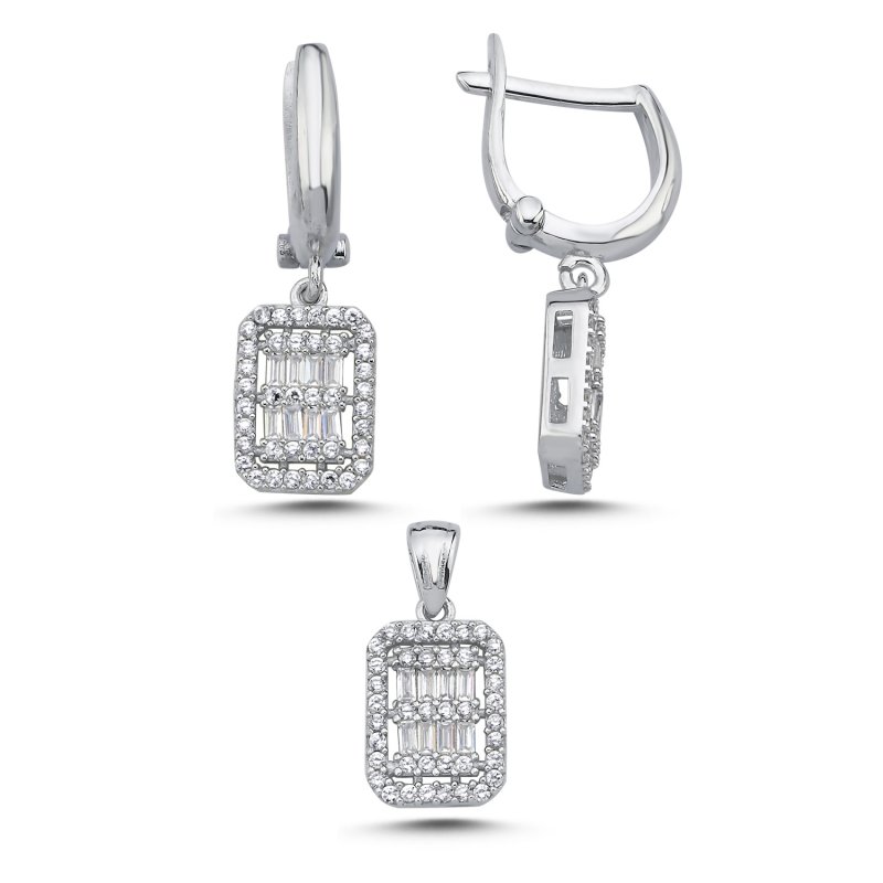 Baguette CZ Set - S107185