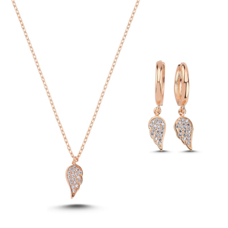 Kanat Zirkon Taşlı Set - S107273