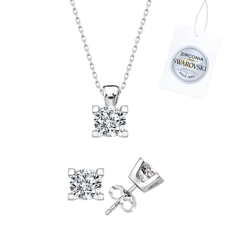 Swarovski Zirconia Solitaire Set - S107283