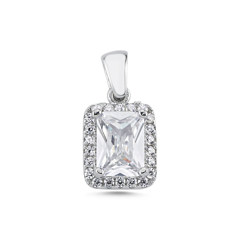 Baget Zirkon Taşlı Kolye Ucu - P107433