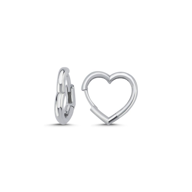 Heart Hoop Earrings - E107441
