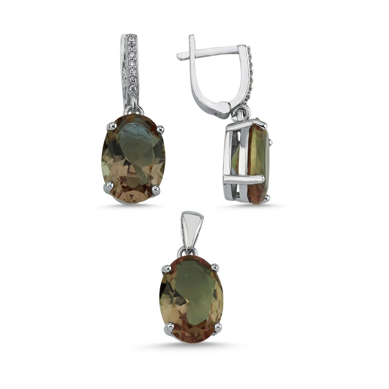 Oval Zultanite Set - S107504