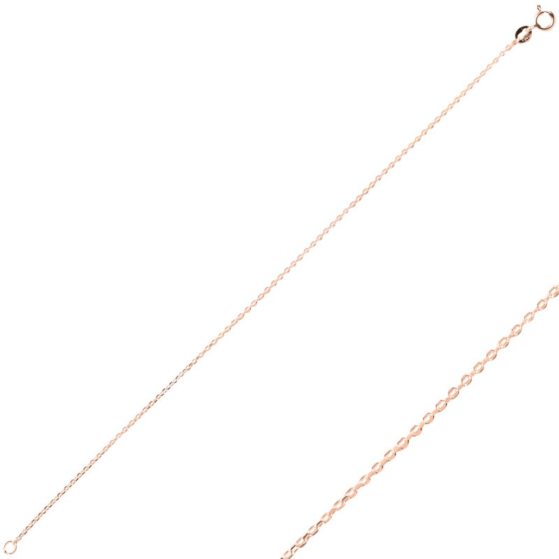40 Micron Diamond Cut Forzentina Chain Bracelet - CH107524