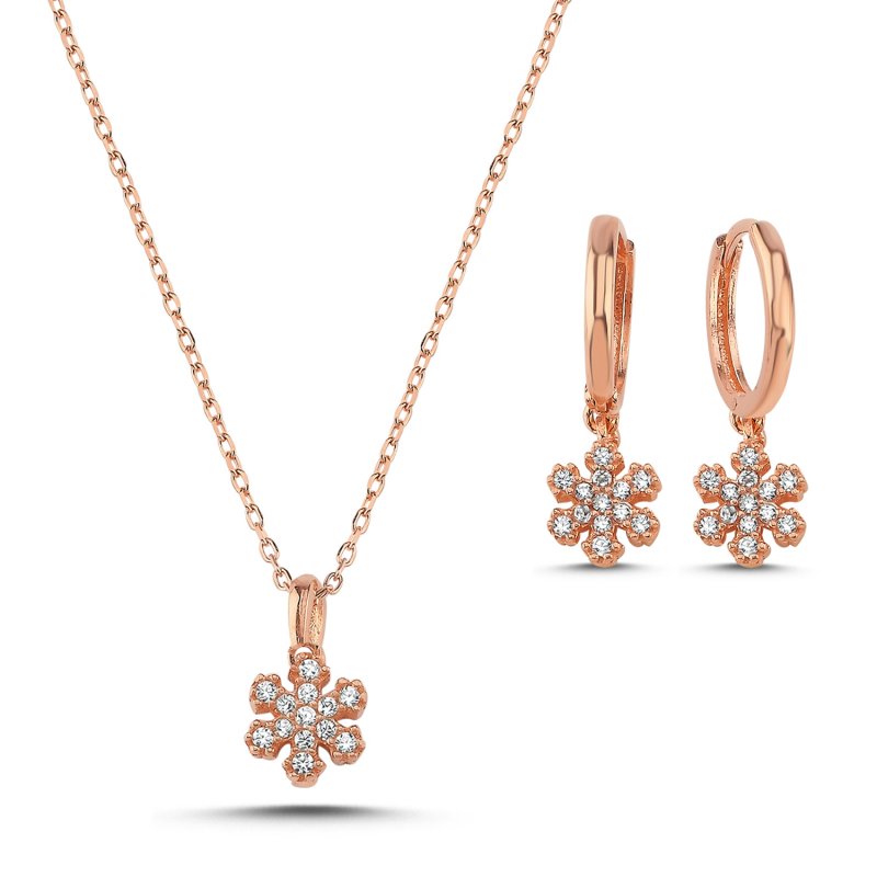 Snowflake CZ Set - S107551