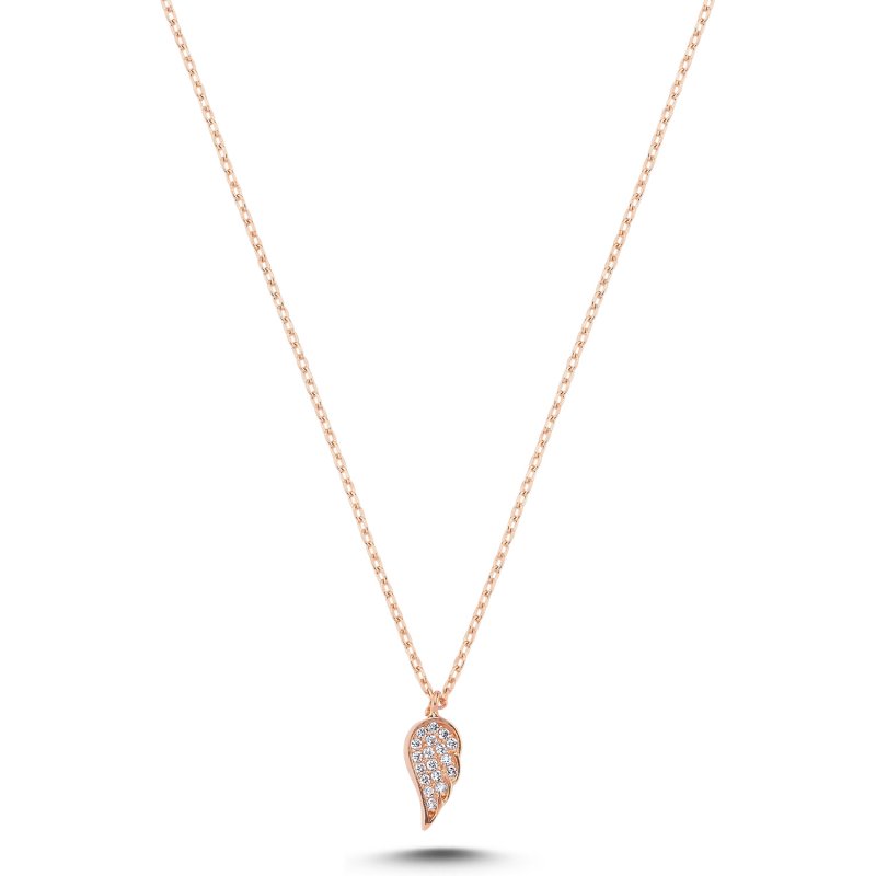 Kanat Zirkon Taşlı Kolye - N107612