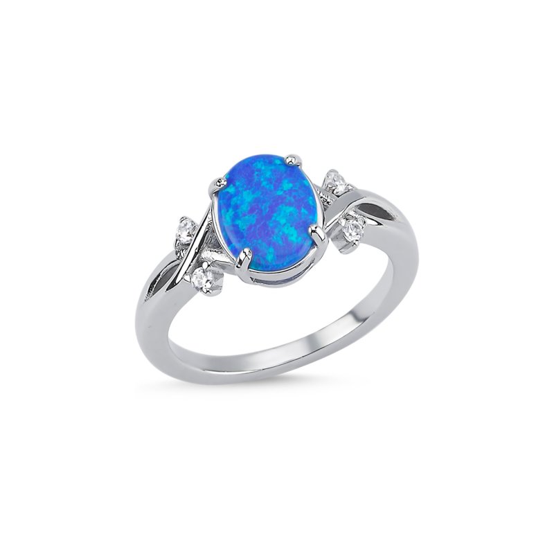 Opal & CZ Yüzük - R107663