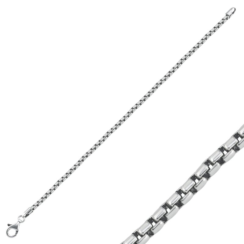 Oxidised Handcrafted Chain Bracelet - CH107782