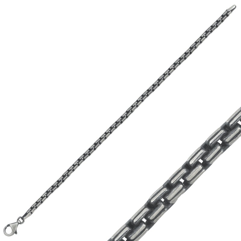 Oxidised Handcrafted Chain Bracelet - CH107784