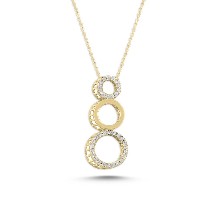 3D Hoop Necklace - N14110