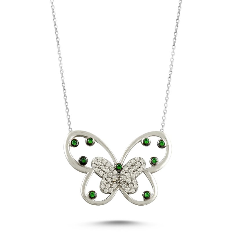 Butterfly CZ Necklace - N14115
