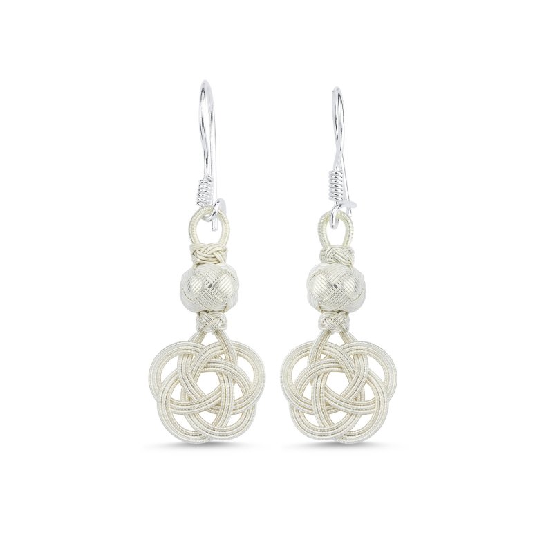 Kazaz Hand Knitted Earrings - E14464