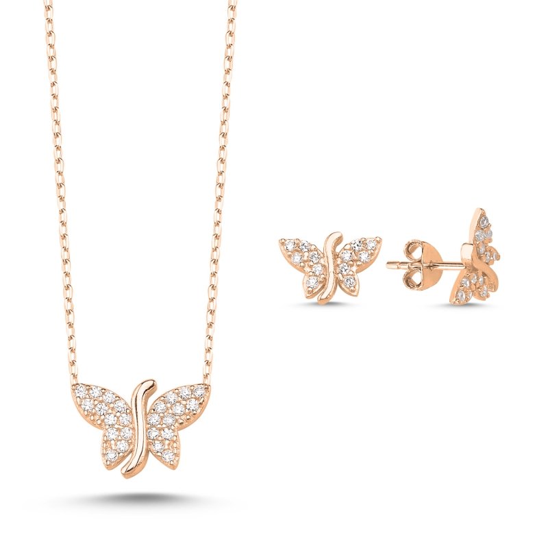 CZ Butterfly Set - S14471
