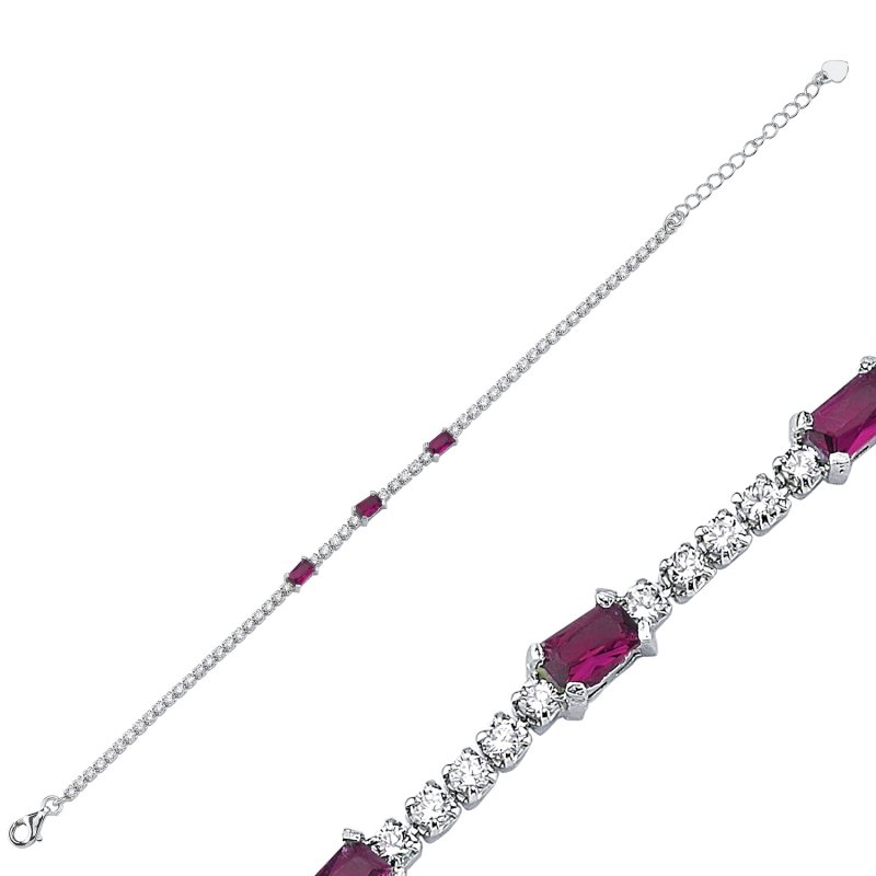 CZ Tennis Bracelet - B14484